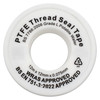 Standard White PTFE Thread Seal Tape - 12mm x 12m