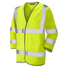 Yellow Hi Vis L/S Jerkin - Front