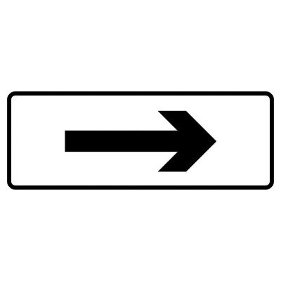 Left/Right Arrow Mini Quick Fit Sign