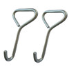 Manhole Key Set Hooked End 8"