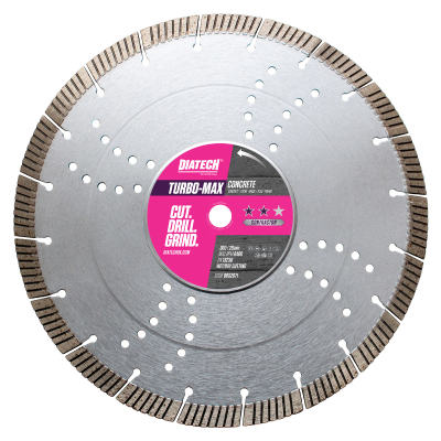 DIATECH TURBO-MAX Concrete Diamond Blade 230 x 22mm