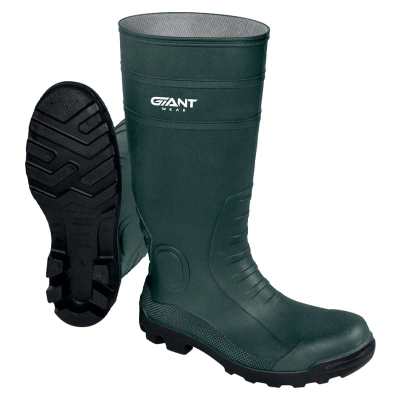 GIANT Safety Wellington Boots (41/7) - Green