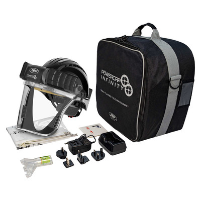 JSP Powercap® Infinity® Powered Air Purifying Respirator (PAPR) - Black