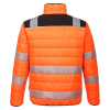 GIANT Tactical Hi Vis Baffle Jacket (RIS-3279) - Orange/Black (L)