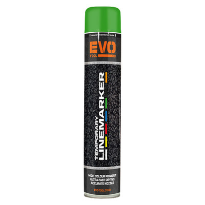 EVO TOOL 750ml Temporary Linemarking Paint - Green
