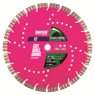 DIATECH F2 General Purpose Diamond Blade 350 x 20mm
