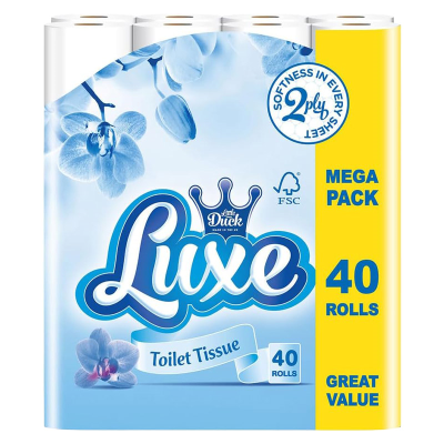 Luxe Toilet Roll - Pack of 40