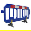 2m Gate Chapter 8 Pedestrian Barrier with Anti-Trip Feet - Blue