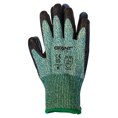 GIANT MP5000 Gloves Cut Level 5 (10) - Green/Black