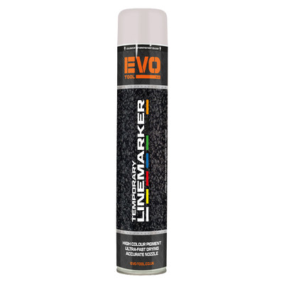 EVO TOOL 750ml Temporary Linemarking Paint - White