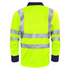 GIANT FR/ARC Flash Hi Vis L/S Polo Shirt - Yellow (2XL)