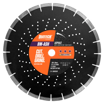 DIATECH BM-ASH Asphalt Diamond Blade - 300 x 20mm