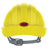 Yellow JSP EVO3 Vented Safety Helmet with Slip Ratchet