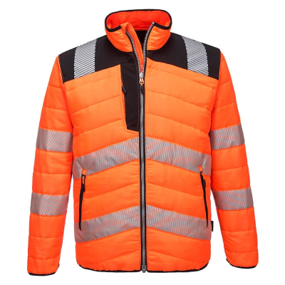 GIANT Tactical Hi Vis Baffle Jacket (RIS-3279) - Orange/Black (S)