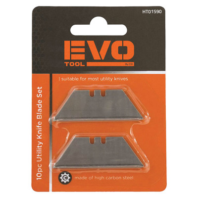 EVO TOOL Utility Knife Blades - Pack of 10