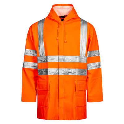 ARC Flash Hi Vis Waterproof Jacket - Orange (S)