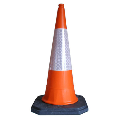 1000mm Two Piece Road Cone - Orange