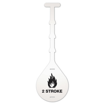 2-Stroke Tuffx® Tag - White