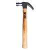 EVO TOOL 16oz Claw Hammer with Wooden Shaft