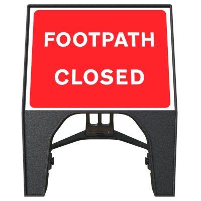 Footpath Closed Q-Sign