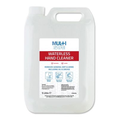 Multisafe Waterless Hand Cleaner - 5L Refill