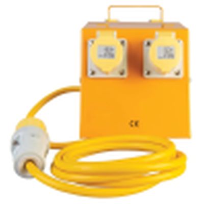 16A to 4x 16A 110V Metal Splitter Box