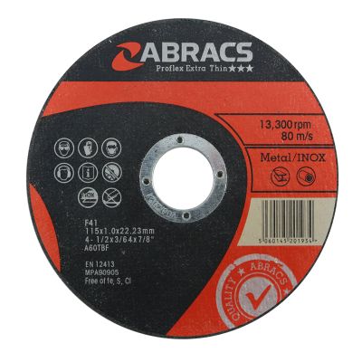 TBC-M/xtra Abrasive Metal Cutting Disc