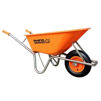 Rhino Barrow - 100L Heavy Duty Wheelbarrow