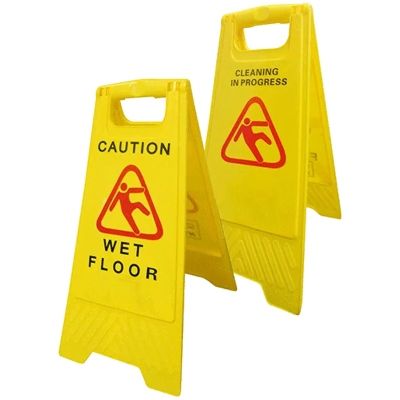 Caution Wet Floor A Frame Sign