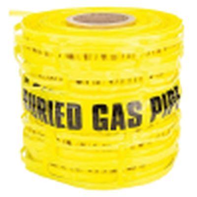 Gas Pipe Detectable Mesh Underground Warning Tape 200mm x 100m