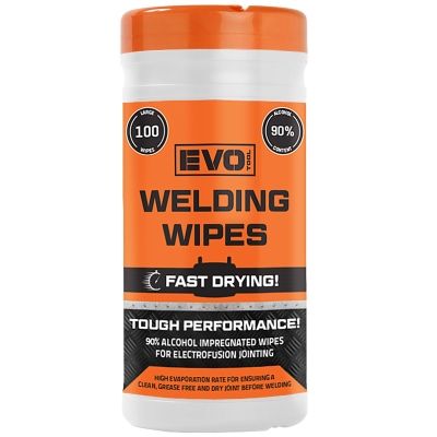 EVO 90% Alcohol Welding Wipes