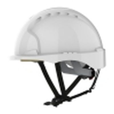 JSP EVO®3 Linesman Helmet Micro Peak Wheel Ratchet - Vented