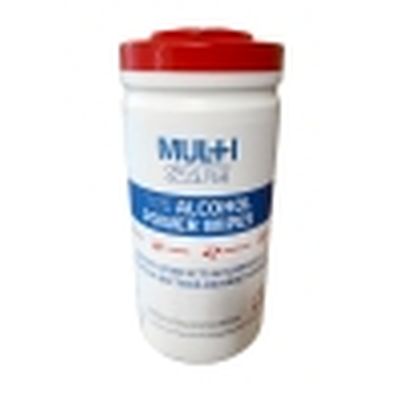 Multisafe 70% Alcohol Power Wipes