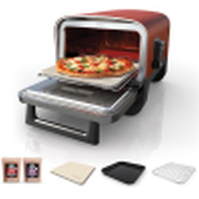 NINJA Woodfire Electirc Outdoor 8-in-1 Oven Pizza Oven, Roaster, BBQ Smoker