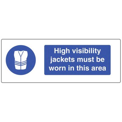 High Visability Jacket Sign