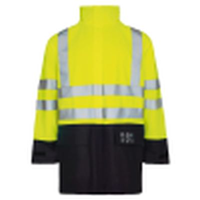 ARC Hi Vis Waterproof Jacket - Yellow/Navy