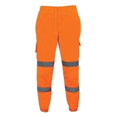 Hi Vis Jogger Trousers - Orange