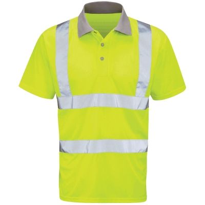 Hi Vis Yellow Polo Shirt S/S