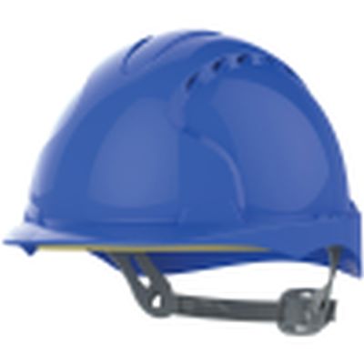 JSP EVO®3 Safety Helmet Vented with Slip Ratchet Blue