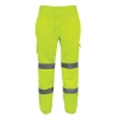 Hi Vis Jogger Trousers - Yellow