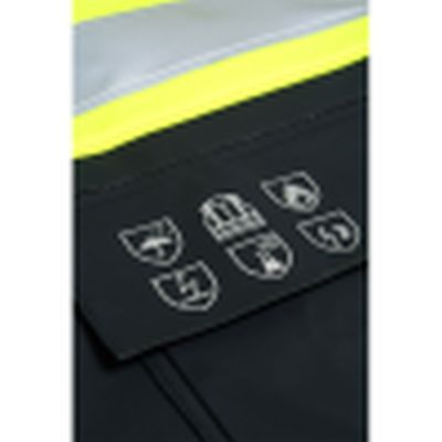 ARC Hi Vis Waterproof Jacket - Yellow/Navy