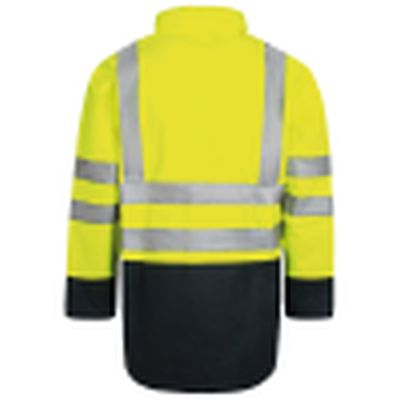 ARC Hi Vis Waterproof Jacket - Yellow/Navy