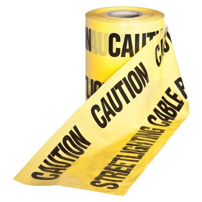 Street Lighting Underground Warning Tape 150mm x 365m