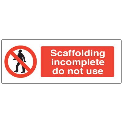 Scaffolding Incomplete Sign
