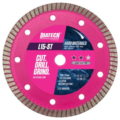 Diatech L15-ST Hard Materials Diamond Blade