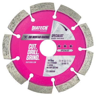 Diatech RM Mortar Raking Specialist Diamond Blade