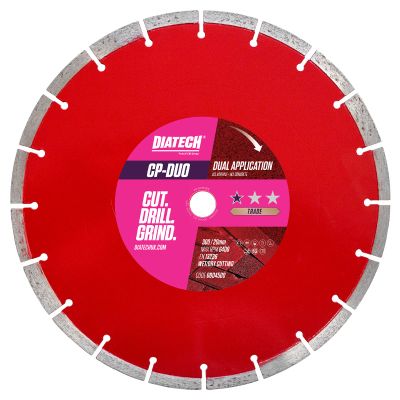 Diatech CP-Duo Dual Application Diamond Blade 300 x 20mm