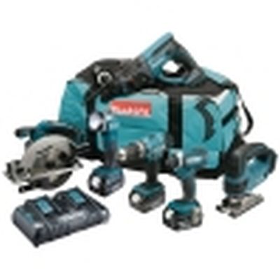 Makita DLX6068PT LXT® 18V 6 Piece Cordless Combo Power Tool Kit