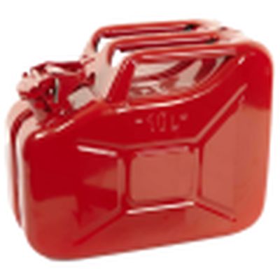 10L Steel Jerry Can - Red