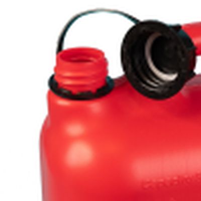5L Plastic Fuel Can - Red